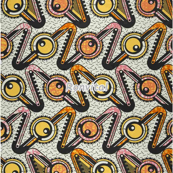 Item No.065515 Wholesale popular african super wax printed fabric