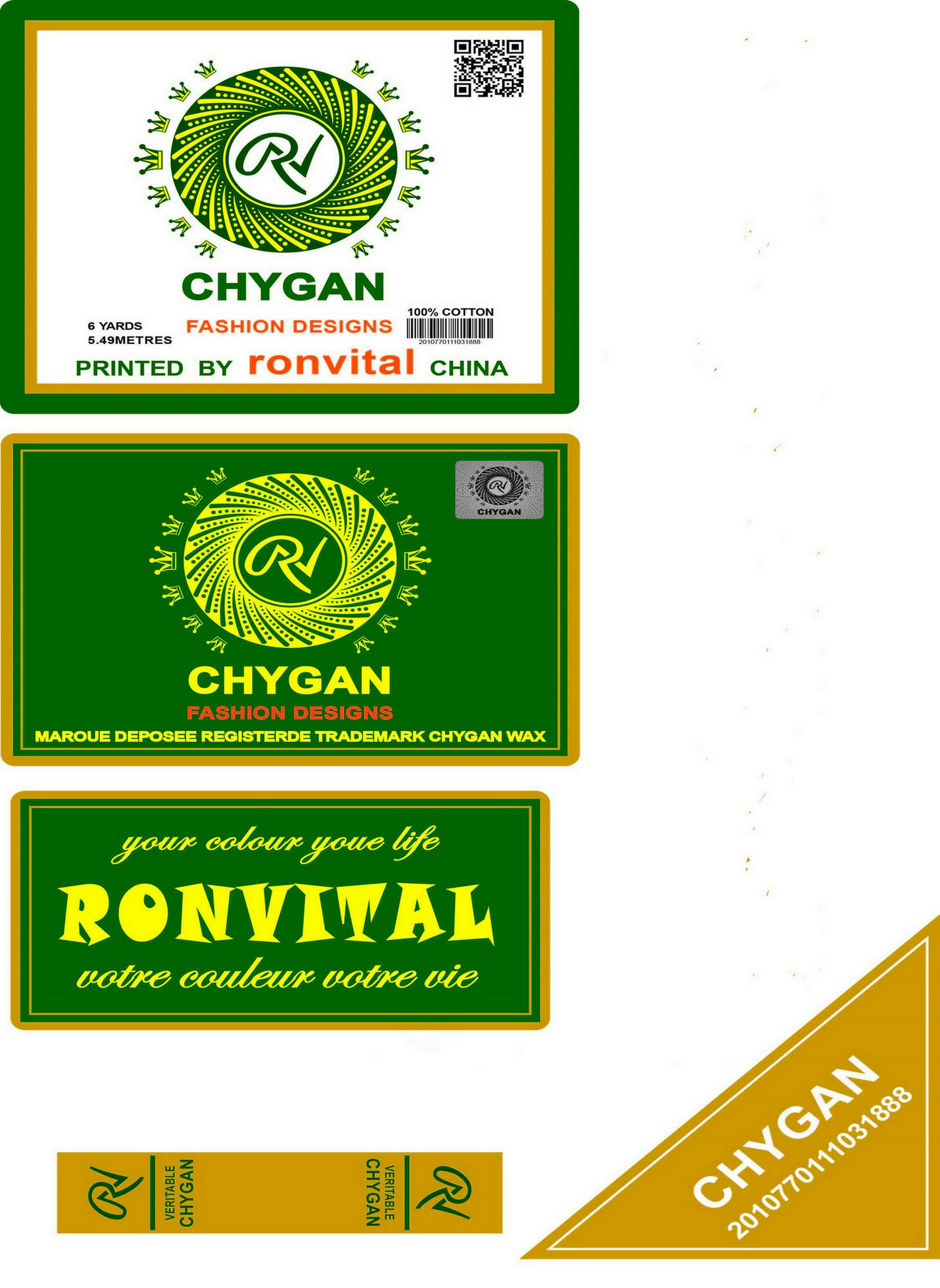 Best quality with "CHYGAN"